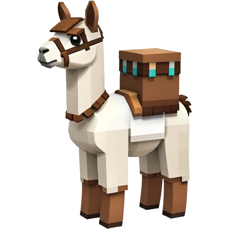 Minecraft llama emoji