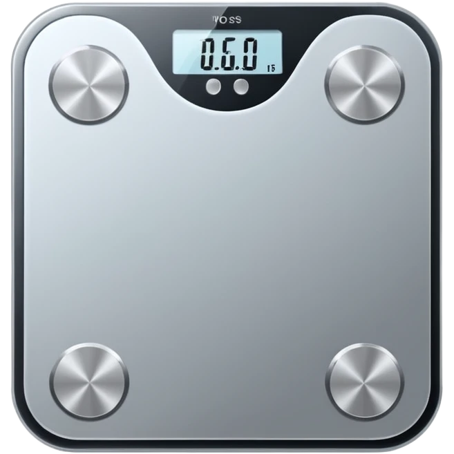 Digital weight scale emoji