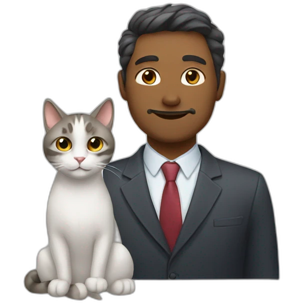 Cat+man emoji