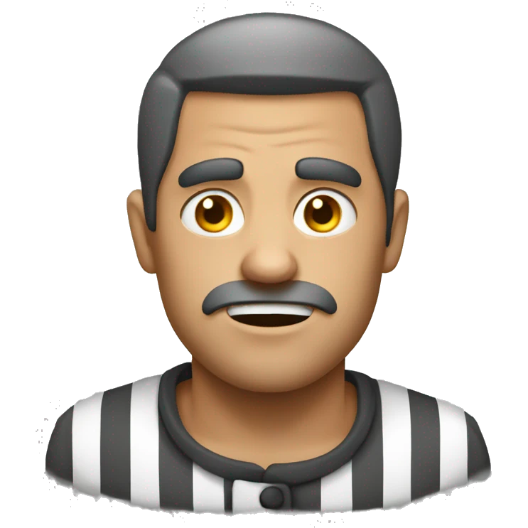 a mad prisoner emoji