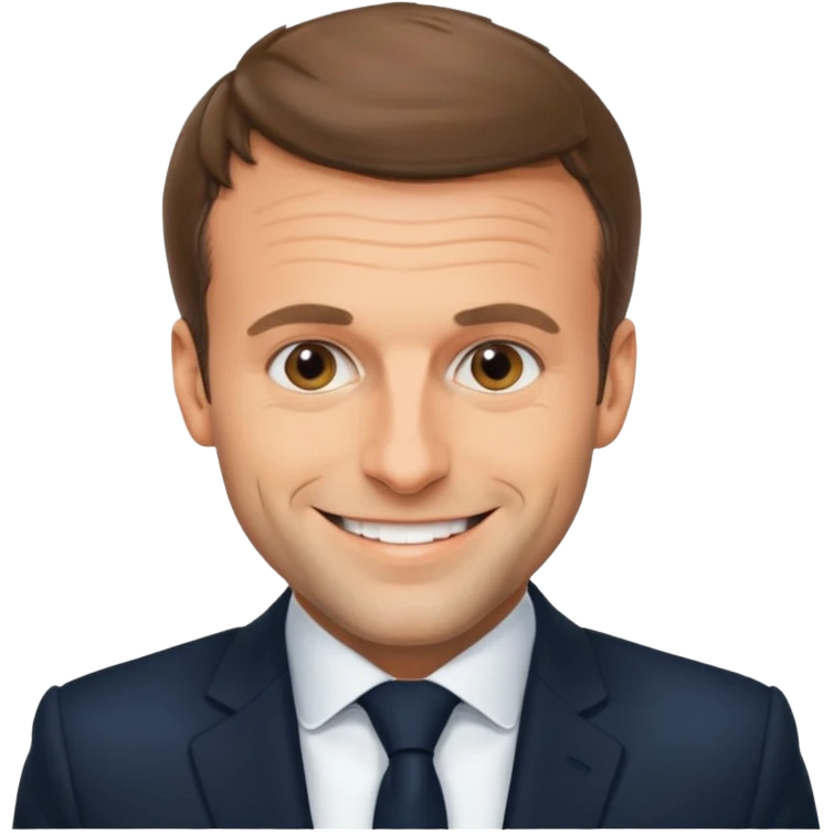 Emmanuel Macron emoji
