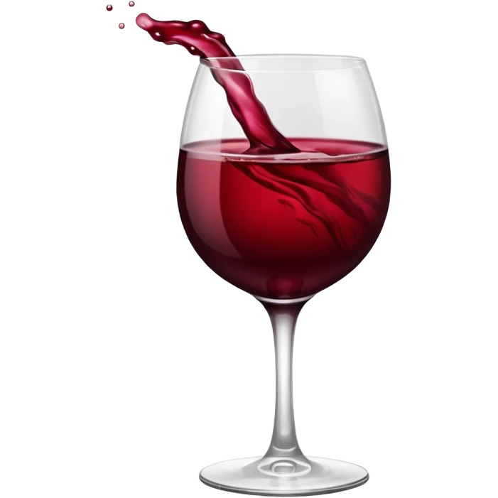 Red wine emoji emoji