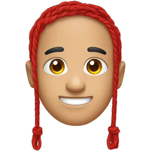 Red thread  emoji