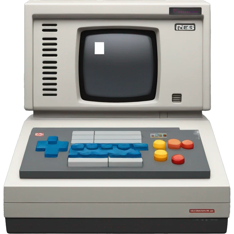a nes with windows 10 OS emoji