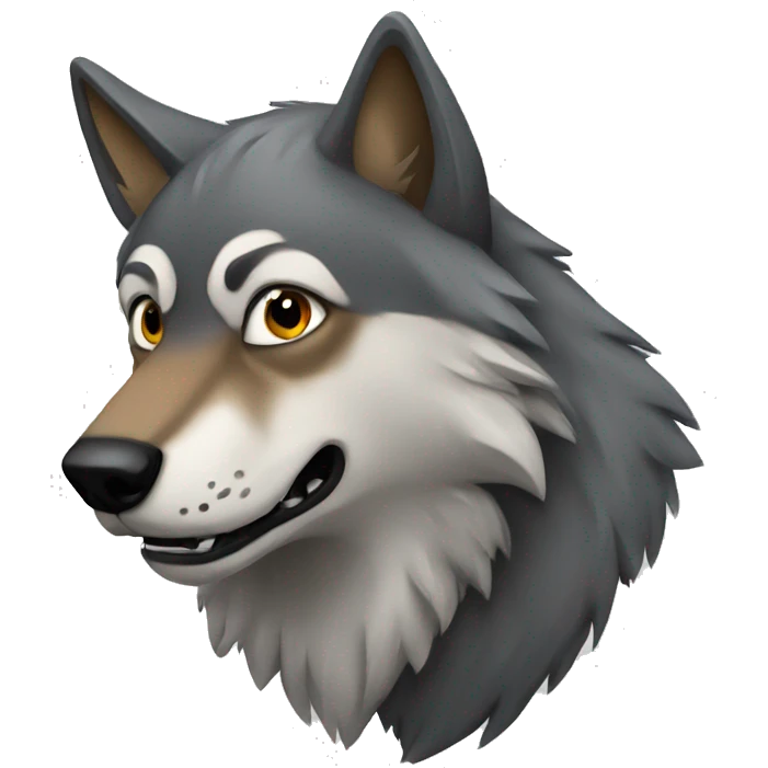 wolf emoji
