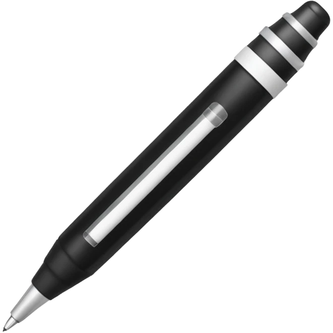 Fat pen with medical tape around it emoji