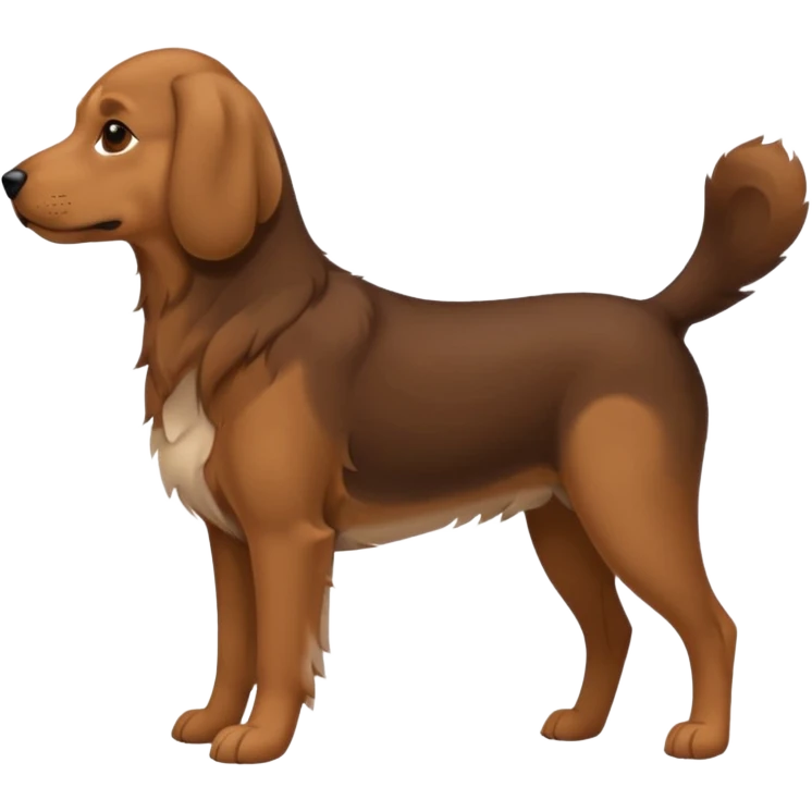 Please make it a side profile so it looks like this: 🐕 emoji