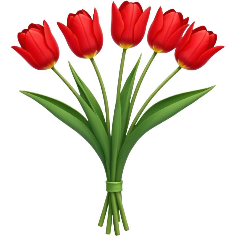8 of the tulips emoji