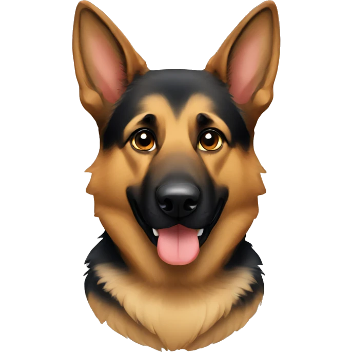 German shepherd emoji