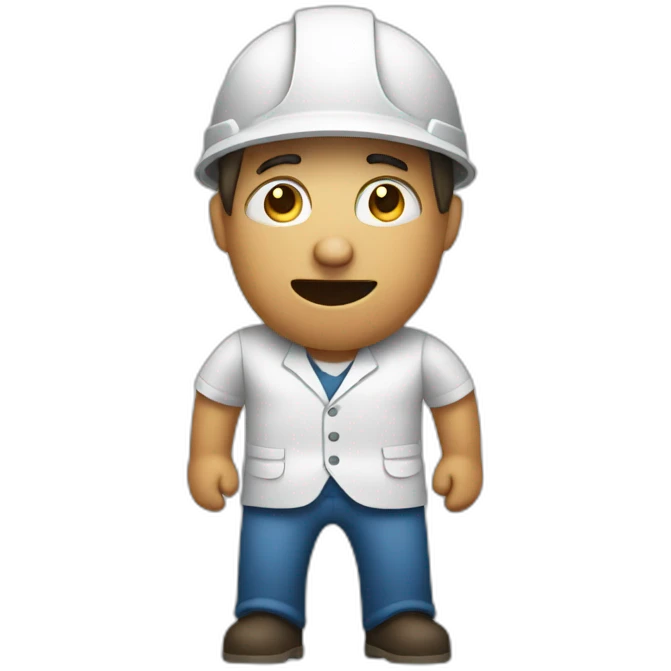 Stress worker emoji