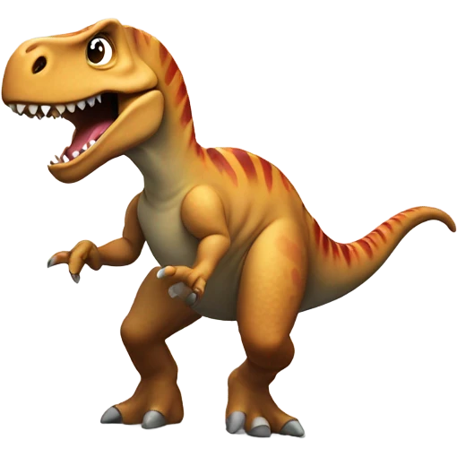 A Jewish dinosaur dancing  emoji