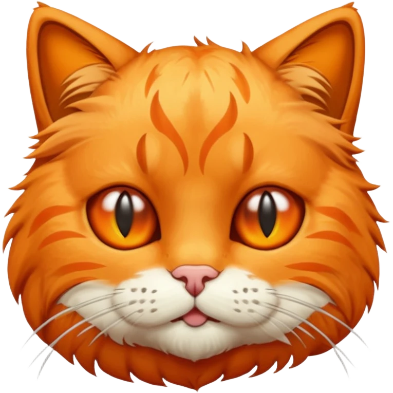 dead orange cat emoji