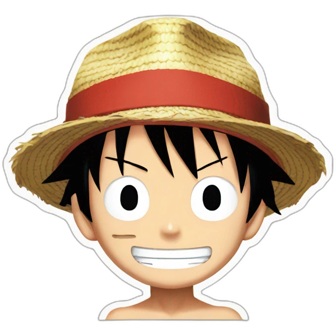 Monkey D luffy emoji