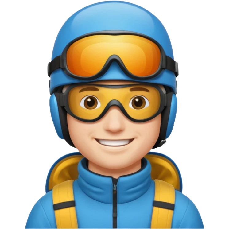  Ski man emoji