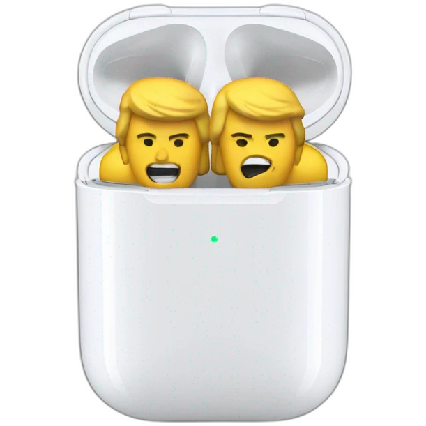 Donald Trump AirPods emoji