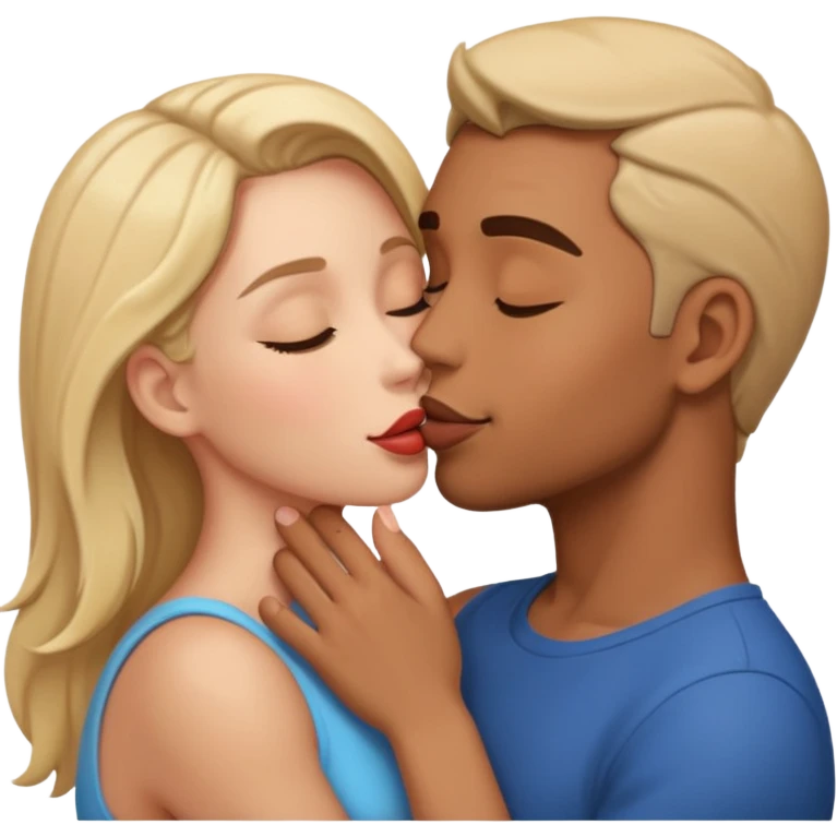 Freanch kiss emoji