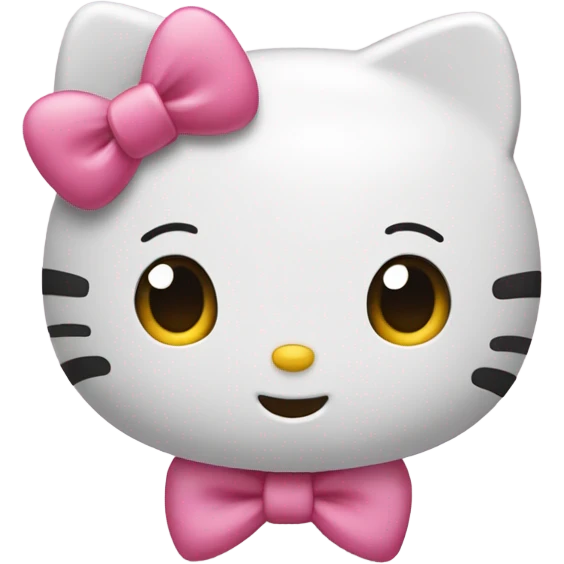 hello kitty side eye emoji emoji