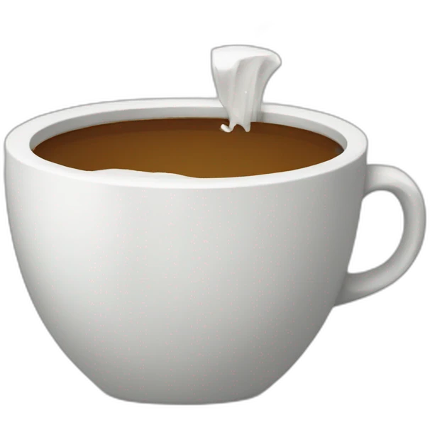 broken cup emoji