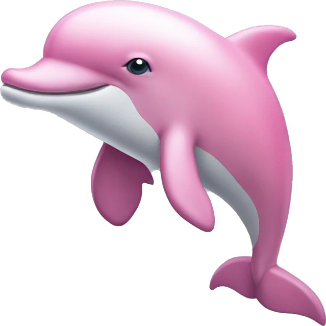 pink dolphin  emoji