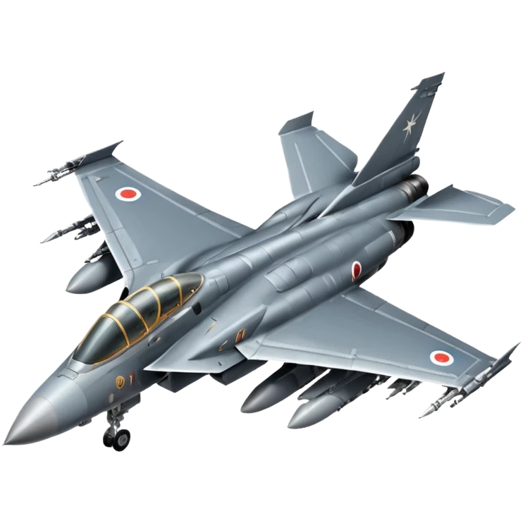 Indian Air force army fighter jet emoji