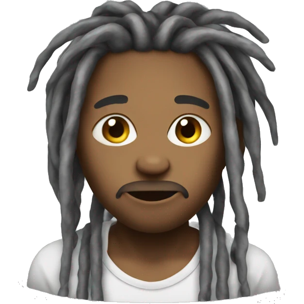 Eat with dreads emoji