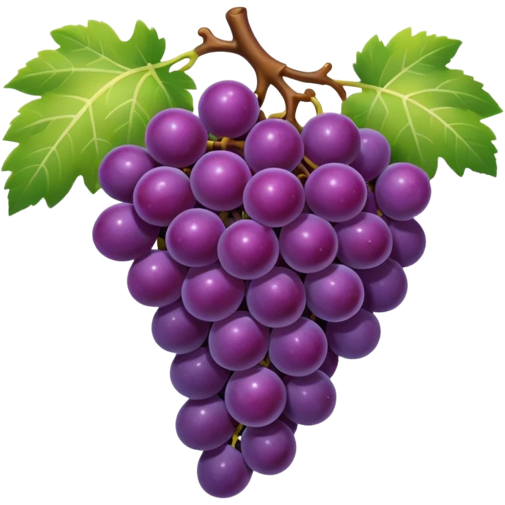 purple grapes emoji