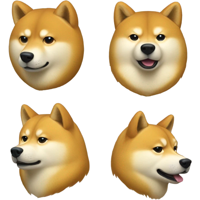 Dogecoin with bear emoji