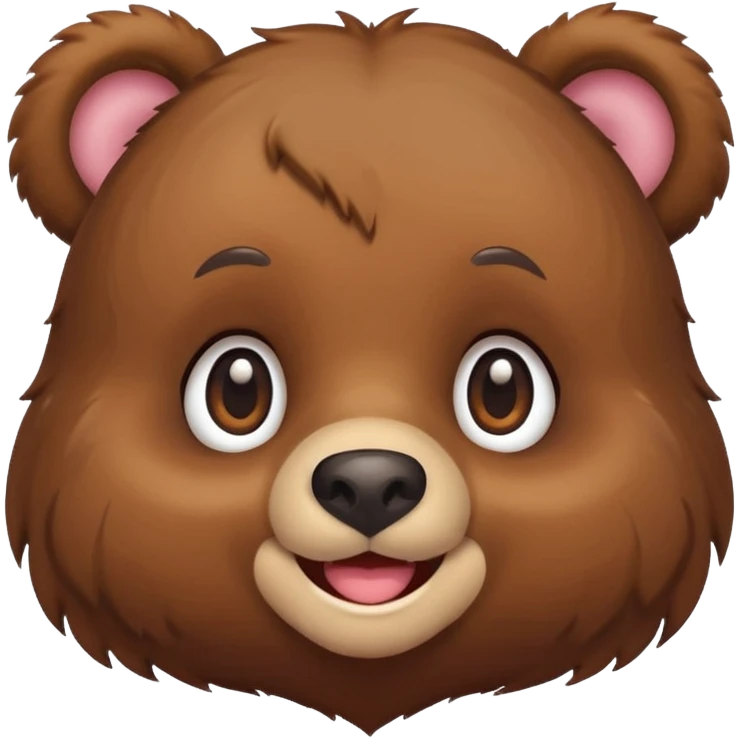cute bear girlfriend emoji