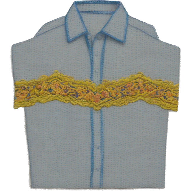 ukraine embroidered shirt emoji