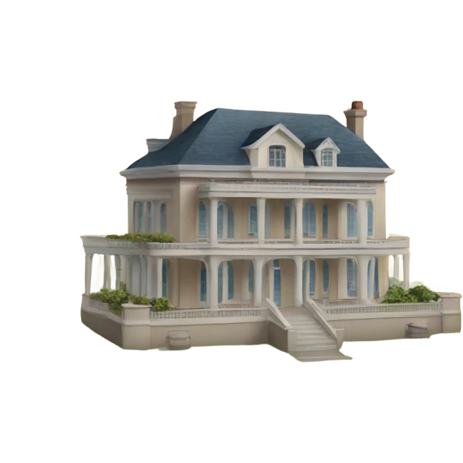 a mansion seaside  emoji