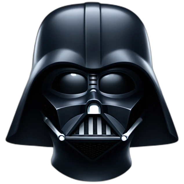 Darth vader smiling emoji