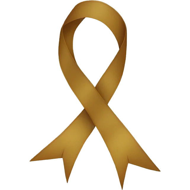 Bkack ribbon emoji