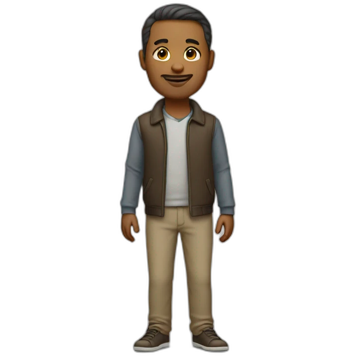 full length man emoji