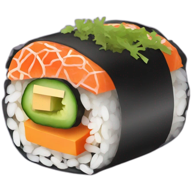 Gimbap emoji
