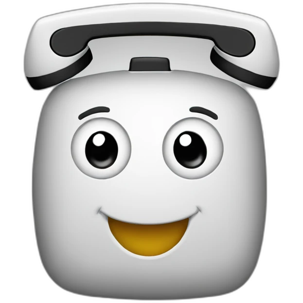 happy phone face emoji