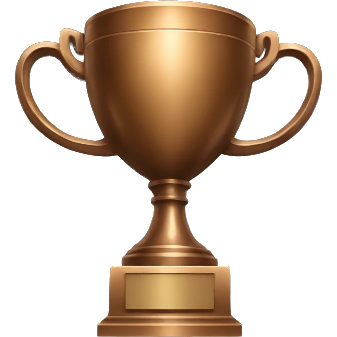 bronze trophy emoji