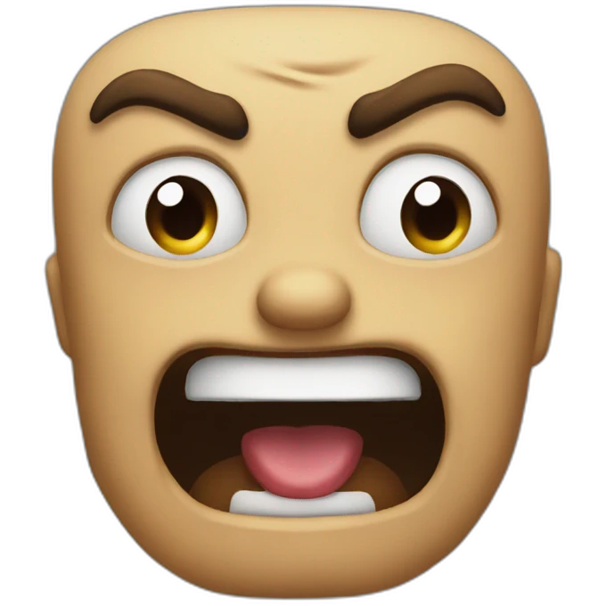angry flip table emoji