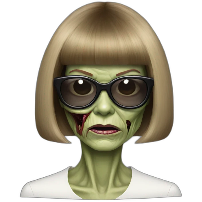 Anna wintour zombie emoji