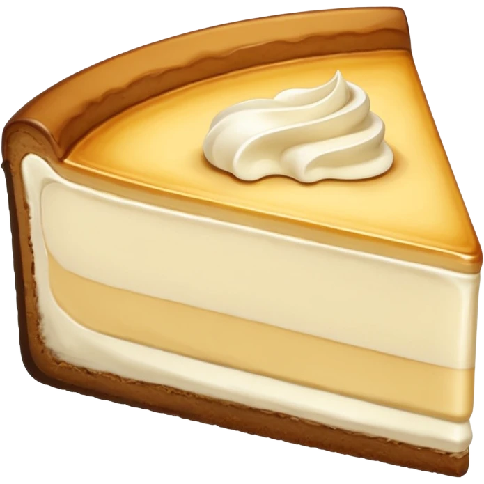 Cheese cake emoji