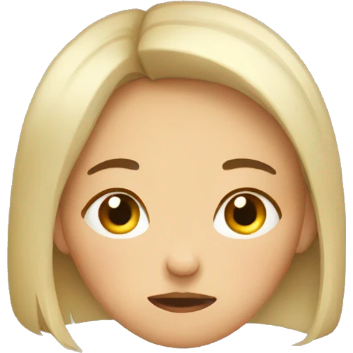 tired girl emoji