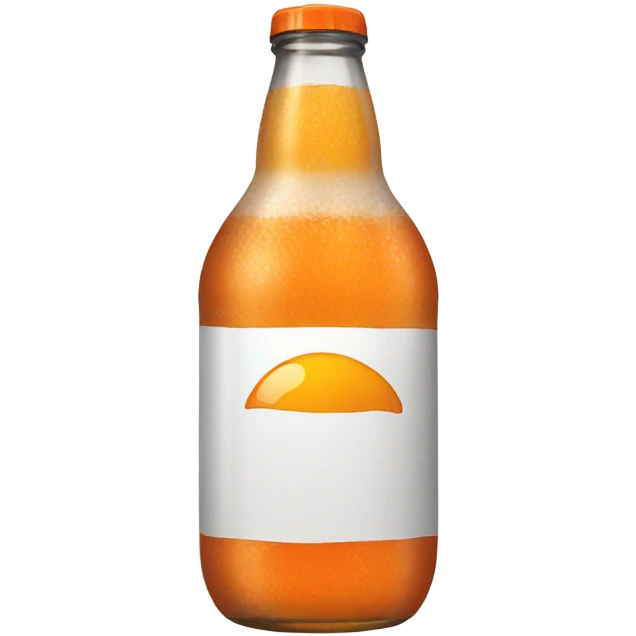 Orange soda emoji