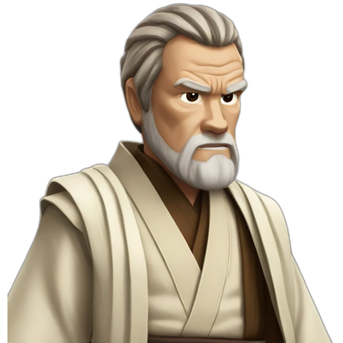 obi-wane kenobi Thumbs down emoji