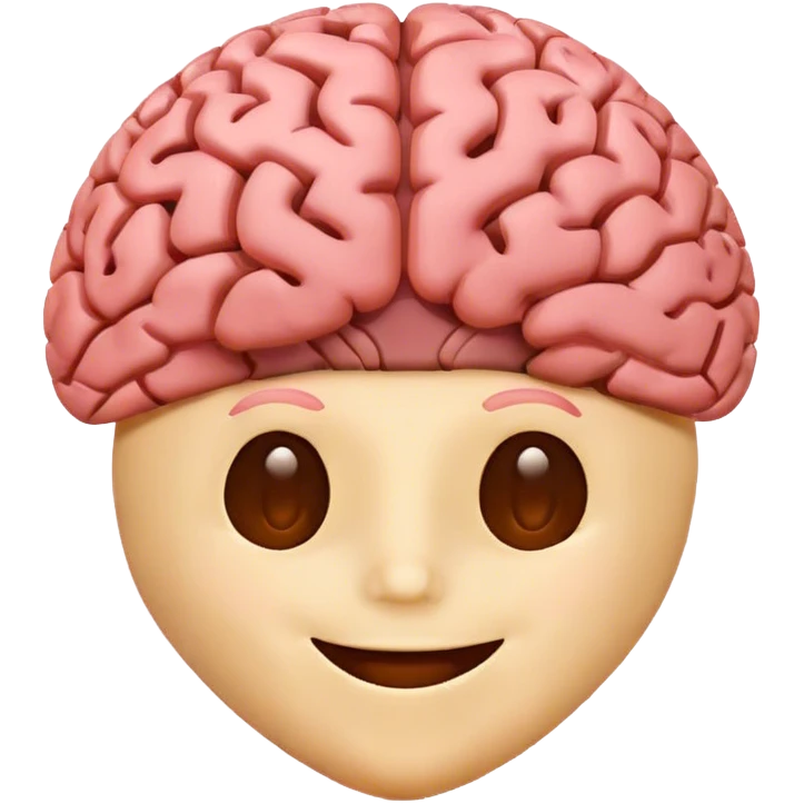brain on vacation emoji