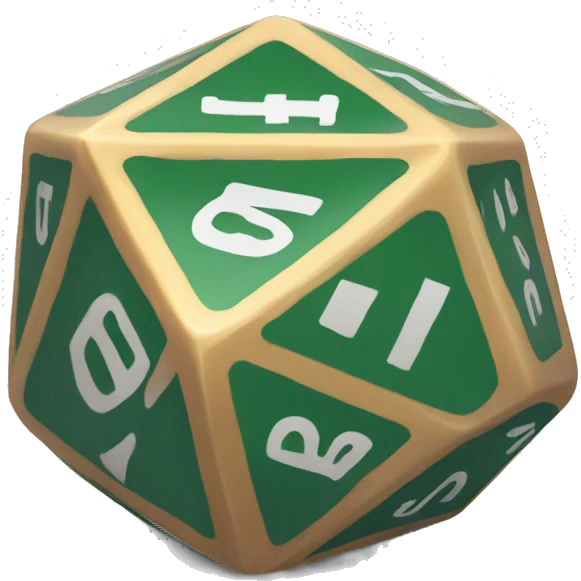 20 sided dice emoji