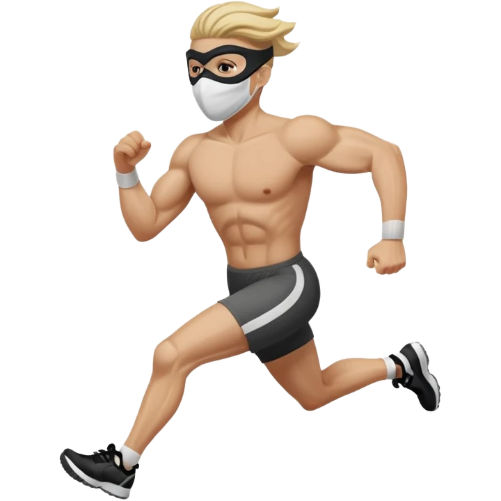 Robber running emoji