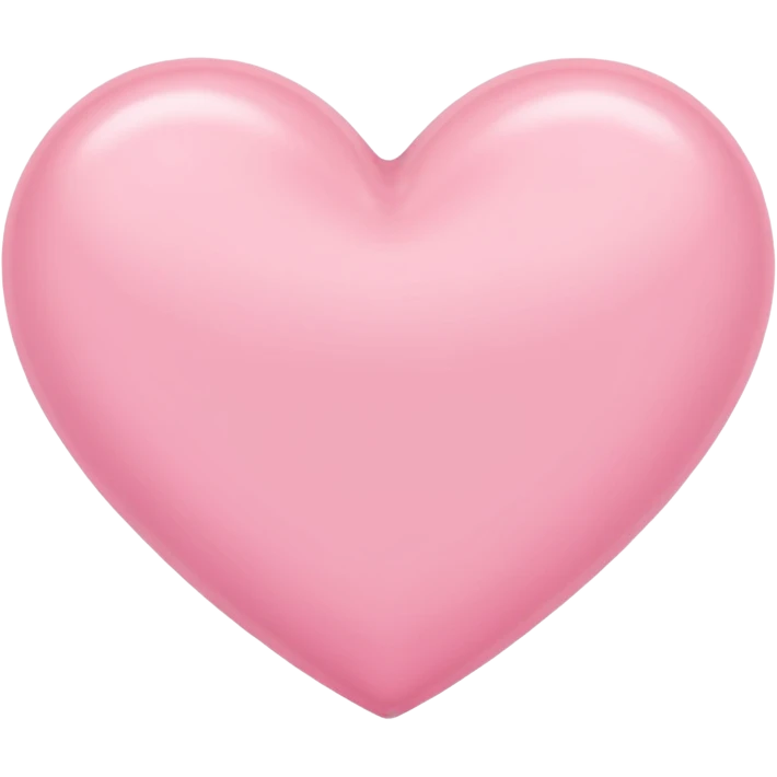 Baby pink heart ￼ emoji