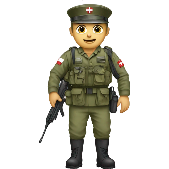 swiss military emoji