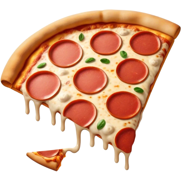 Pizza with dog emoji