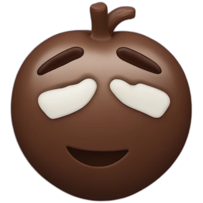 Tru fru chocolate covered fruit emoji