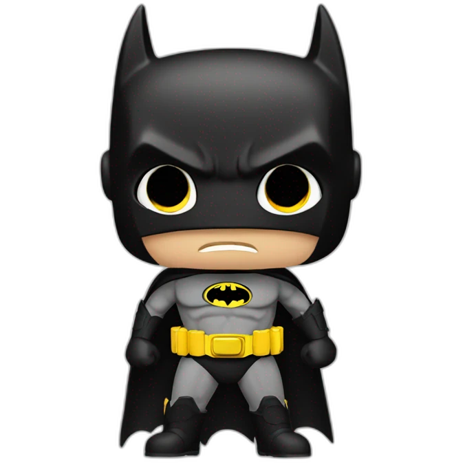 Batman standing position emoji